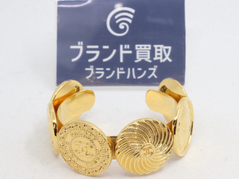 シャネルのココマークブレスレットGP