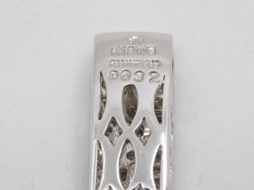 ジュエリーマキのK18ダイヤモンドトップ刻印