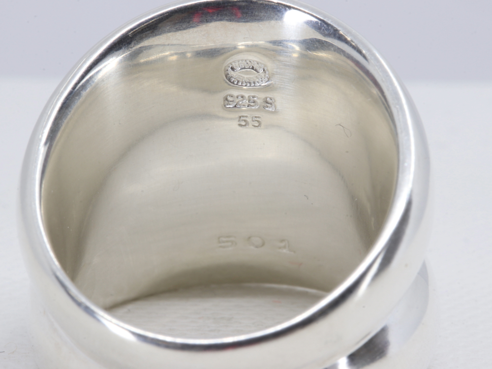 ジョージジェンセン925リング19.56g刻印