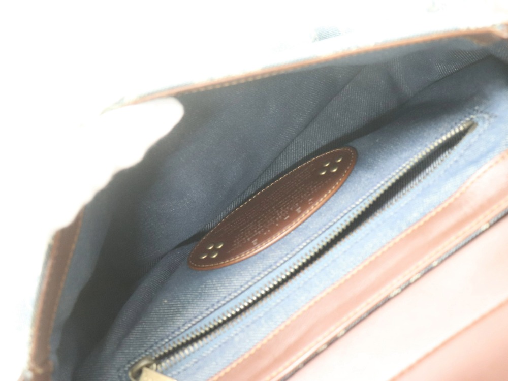 セリーヌデニムパリマカダムワンショルダー内側