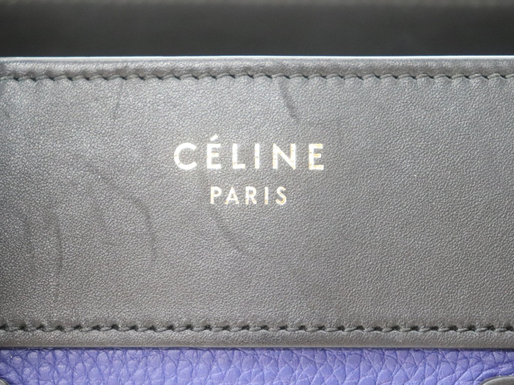 セリーヌラゲージマイクロショッパー刻印