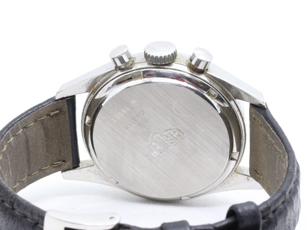 タグホイヤーのカレラクロノグラフCS3110手巻き時計裏蓋