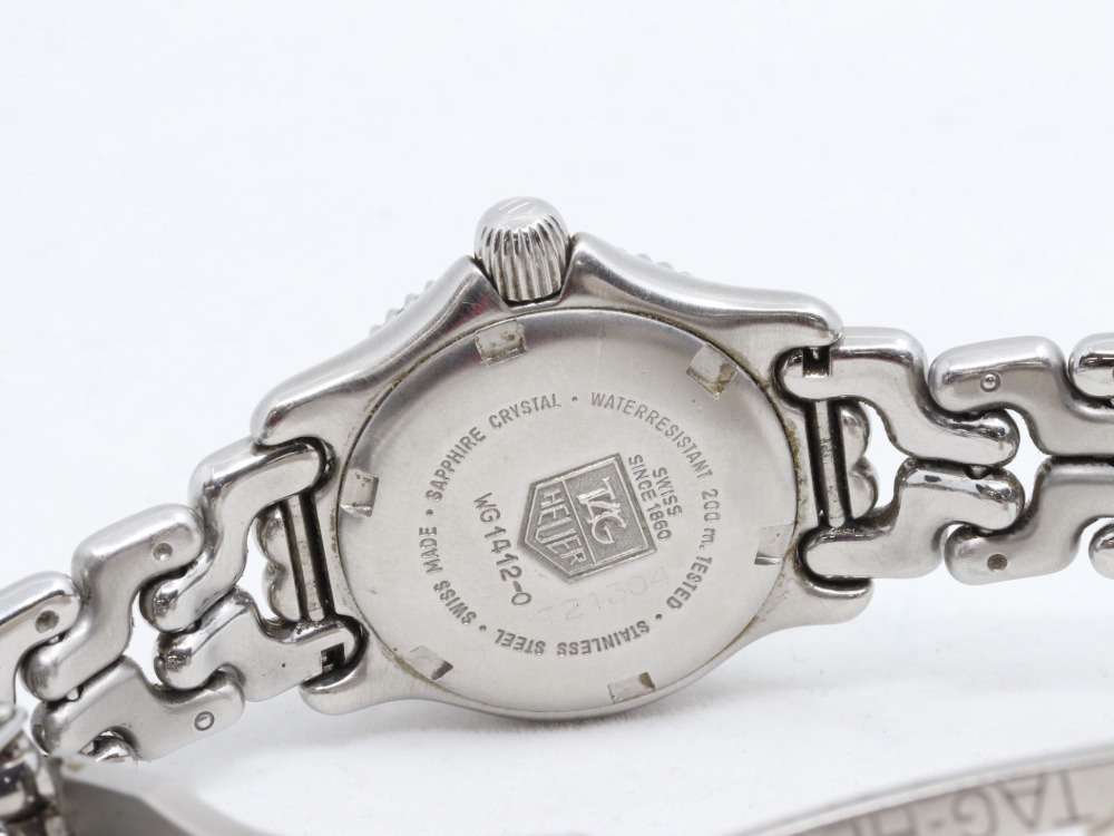 タグホイヤーのプロフェッショナル裏蓋