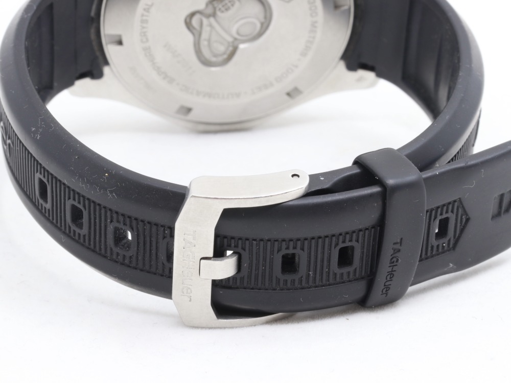 タグホイヤーアクアレーサWAF2011ベルト