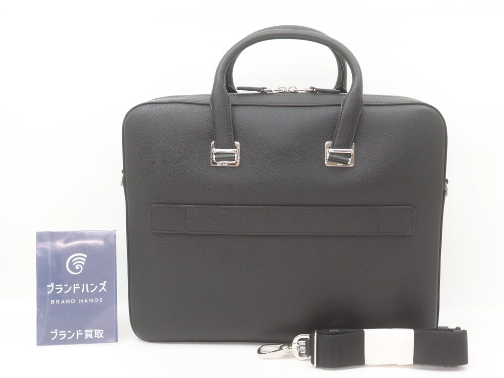 ダンヒルカドガン2WAYビジネスバッグ正面