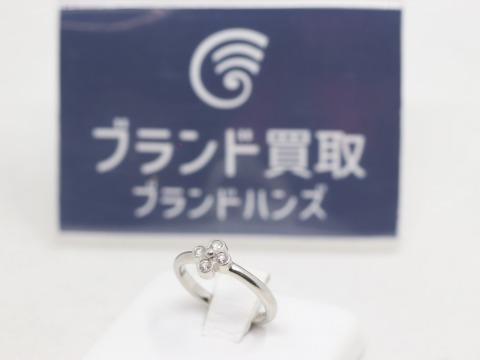 ティファニーPt950レースダイヤリング