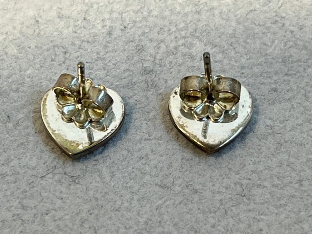 ティファニーSV925ピアス裏