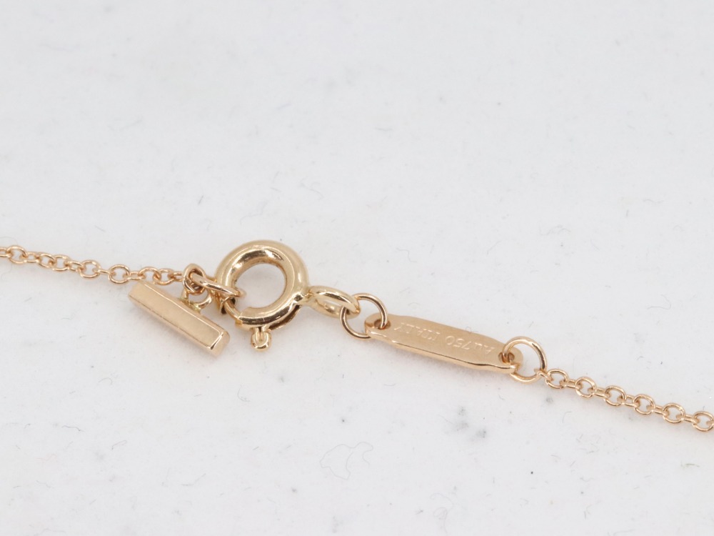 ティファニーTスマイルミニダイヤネックレス金具