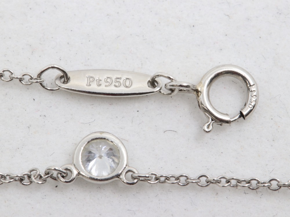 ティファニーのバイザヤードネックレス金具