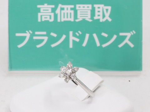 ティファニーバターカップダイヤリングPt950