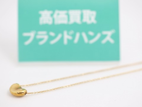 ティファニービーンネックレス750YG