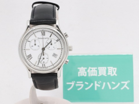 ティファニーマーククロノグラフ腕時計