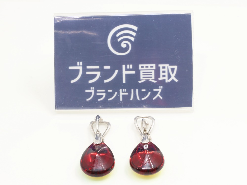 バカラSV925イヤリング全体