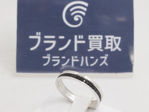 ブシュロンのK18WGキャトルハーフリング