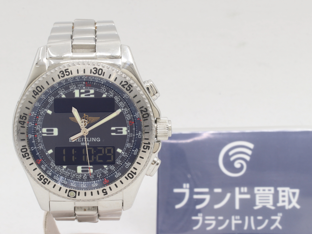 ブライトリングのB-1プロフェッショナル正面