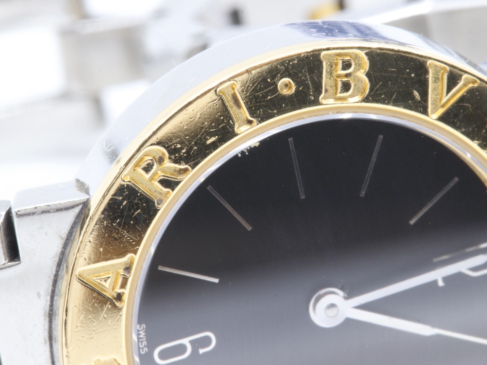 ブルガリのブルガリブルガリ腕時計傷