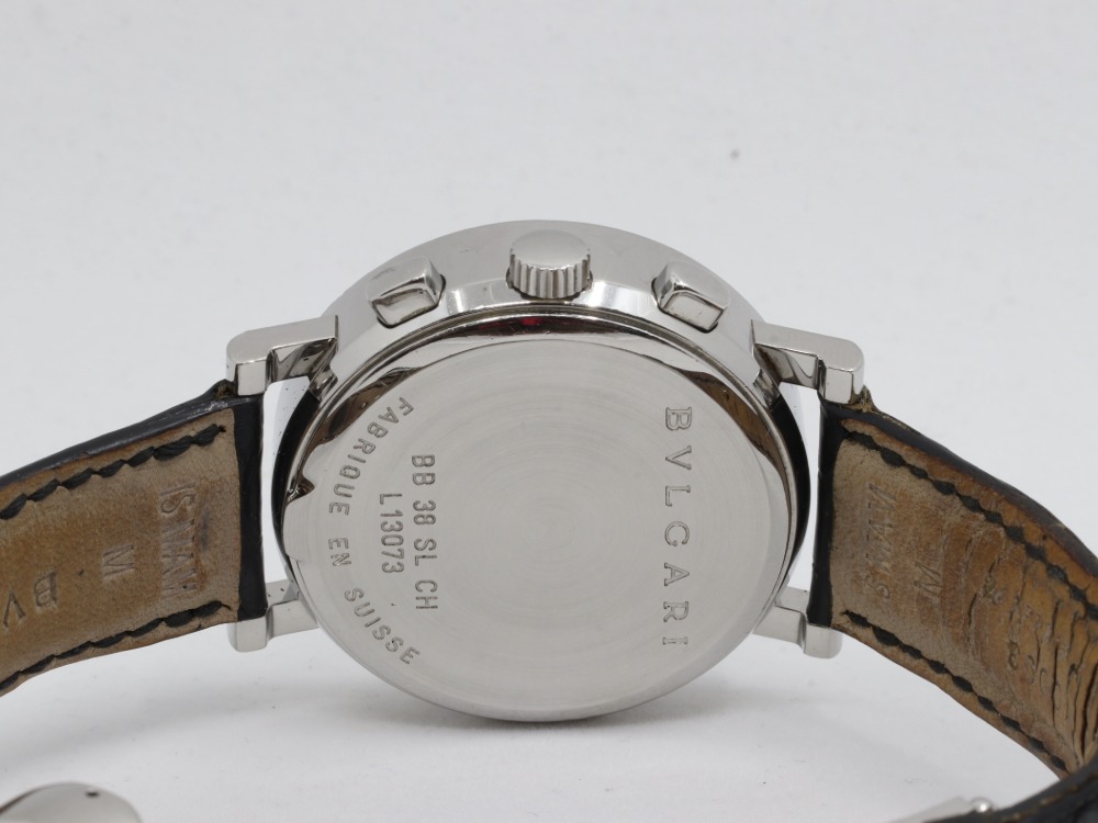 ブルガリのブルガリブルガリ裏蓋