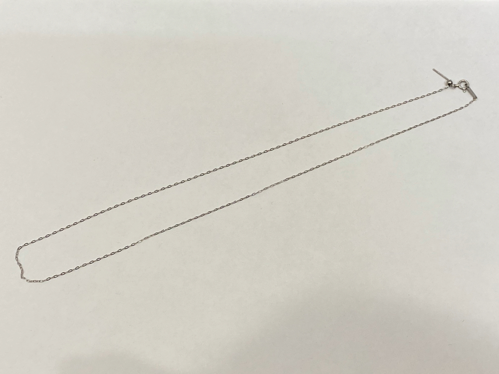 プラチナPT850ネックレス全体