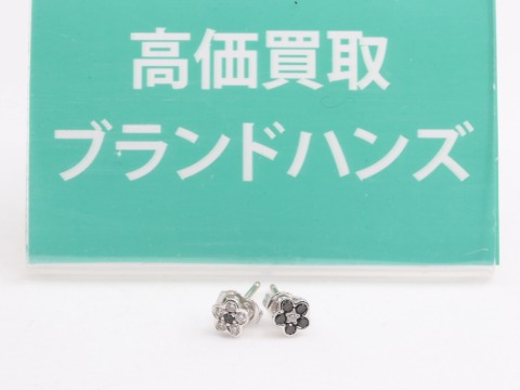ポンデヴェキオの金K10WGピアス