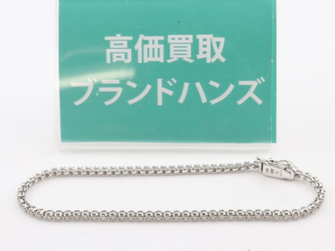 ポンデヴェキオ金K18WGテニスブレス
