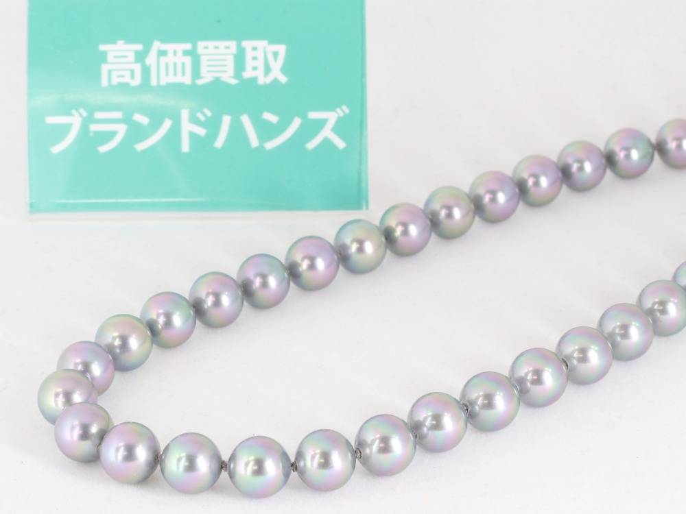 マジョリカパールのネックレス全体