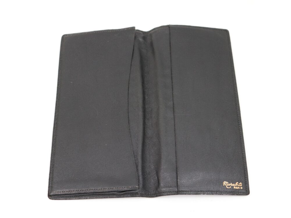 モラビトクロコダイル二つ折り長財布内側