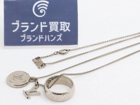 ルイヴィトンのリングネックレスモノグラム