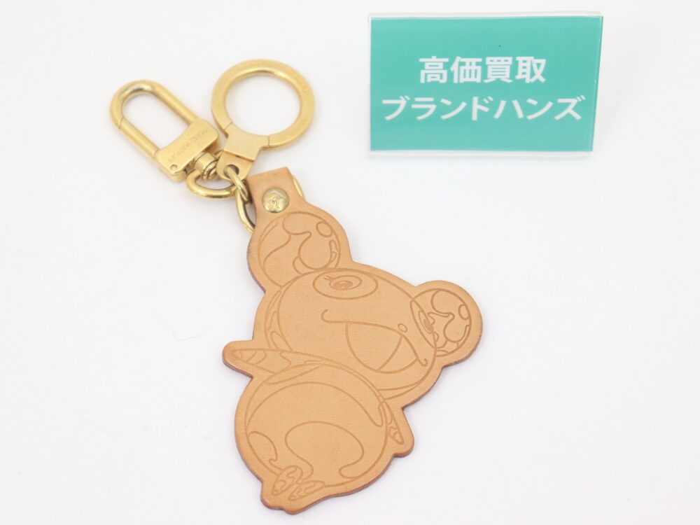 ルイヴィトンの村上隆コラボのポルトクレパンダキーホルダー全体