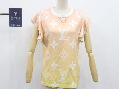 ルイヴィトングラデーションフリルTシャツXL