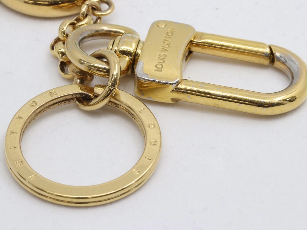 ルイヴィトンポルトクレイントゥーザフラワーM67356キーホルダーロゴ