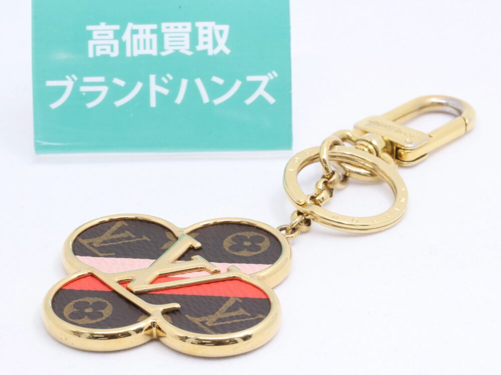 ルイヴィトンポルトクレイントゥーザフラワーM67356キーホルダー全体