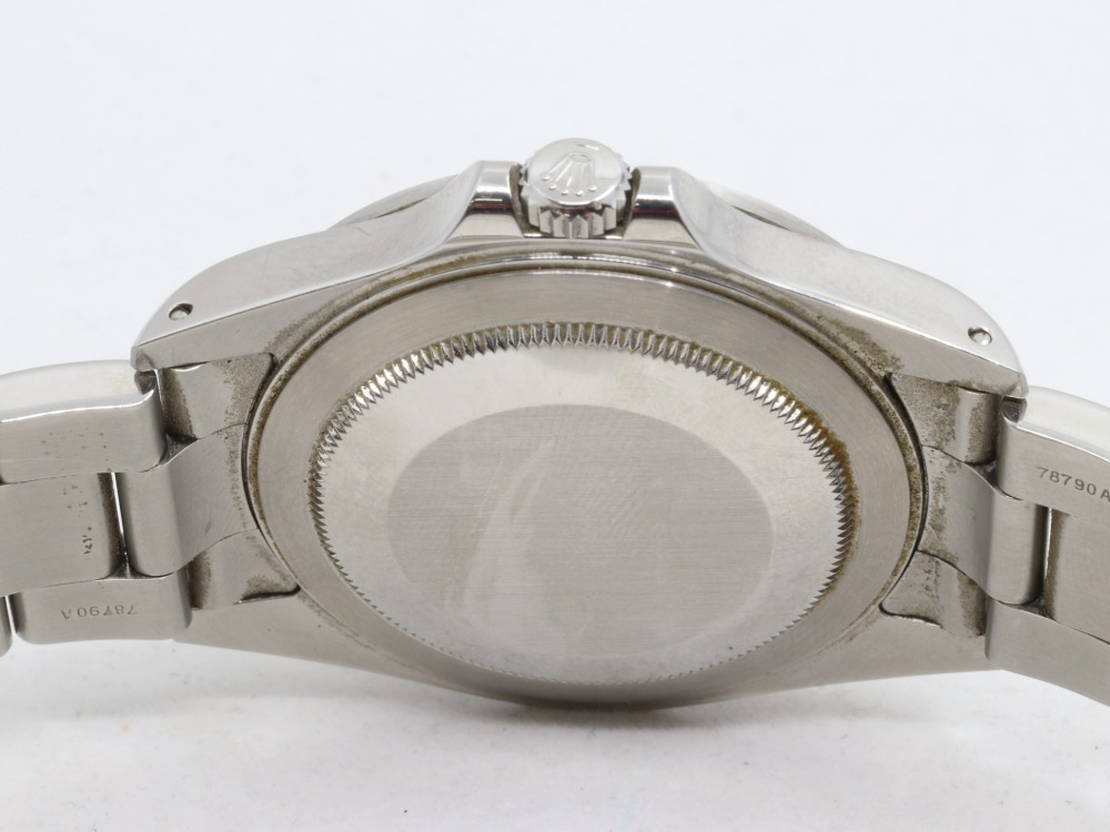 ロレックスエクスプローラーⅡ16570裏蓋