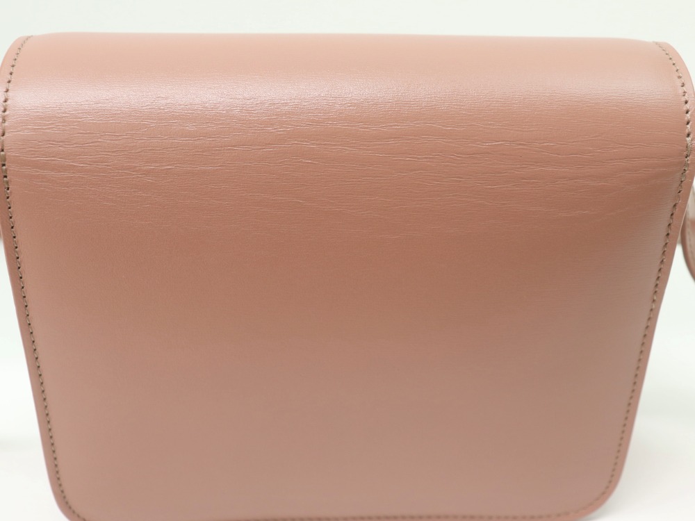 傷のあるセリーヌティーンショルダーバッグ背面