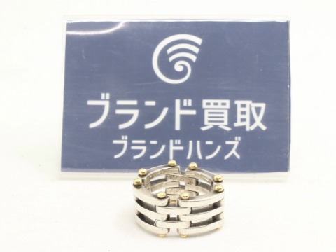 ティファニーゲートリンクK18YG/SV925