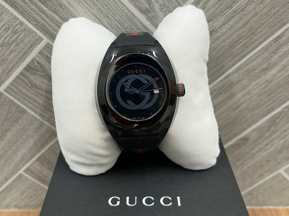 傷有りグッチシンク137.1腕時計正面