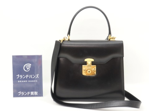 古いグッチの2WAYハンドバッグ