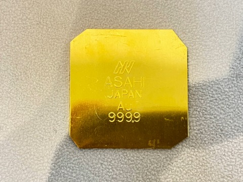 純金製歯科用板金