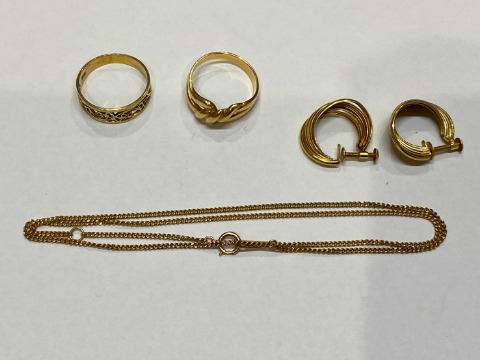 金K18アクセサリーおまとめ