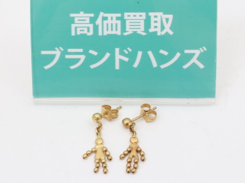 金K18ピアス2.3g