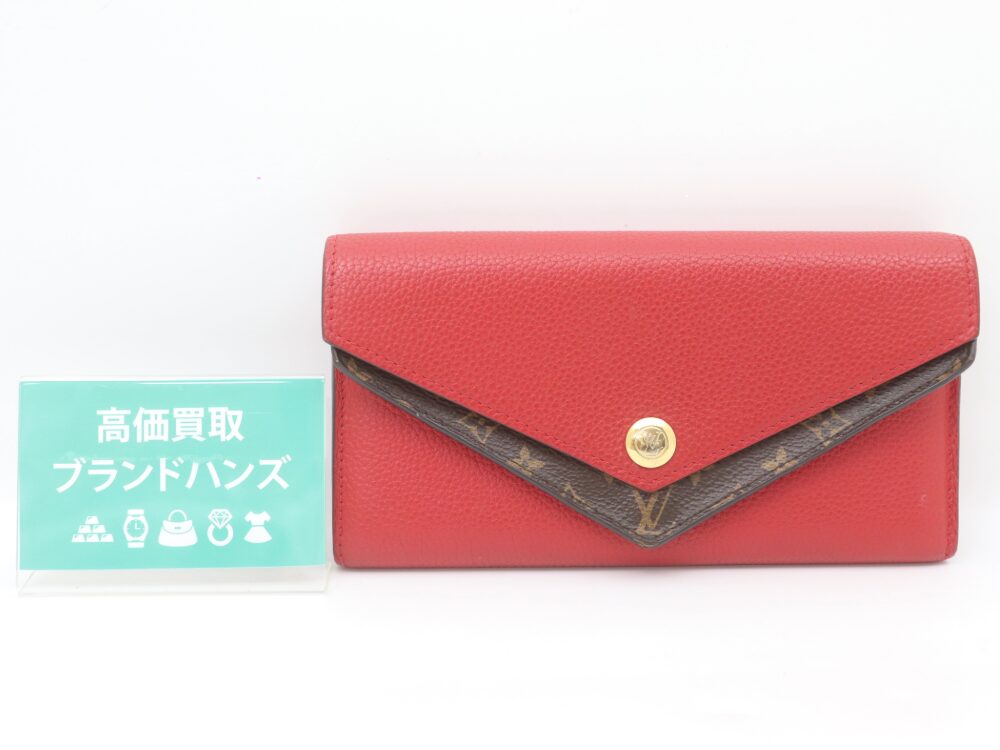 イニシャル入りルイヴィトンポルトモネロザリを買取しました！