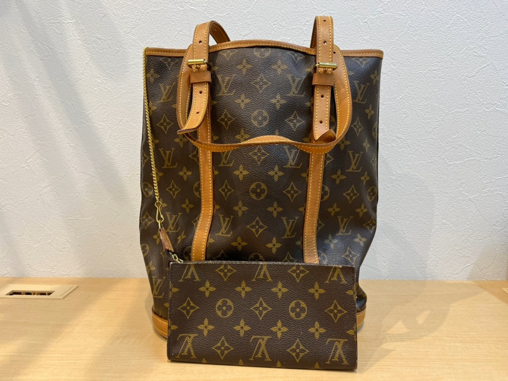 LOUIS VUITTON ルイヴィトン バケットGM T42236 モノグラム トートバッグ