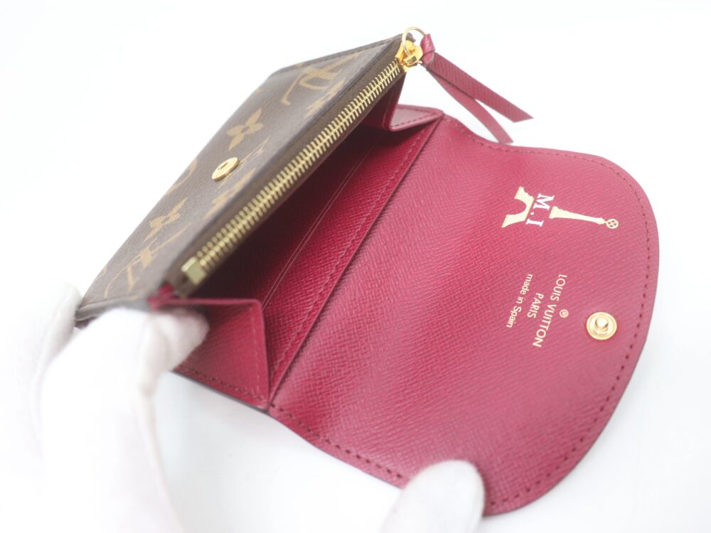 イニシャル入りルイヴィトンポルトモネロザリを買取しました！