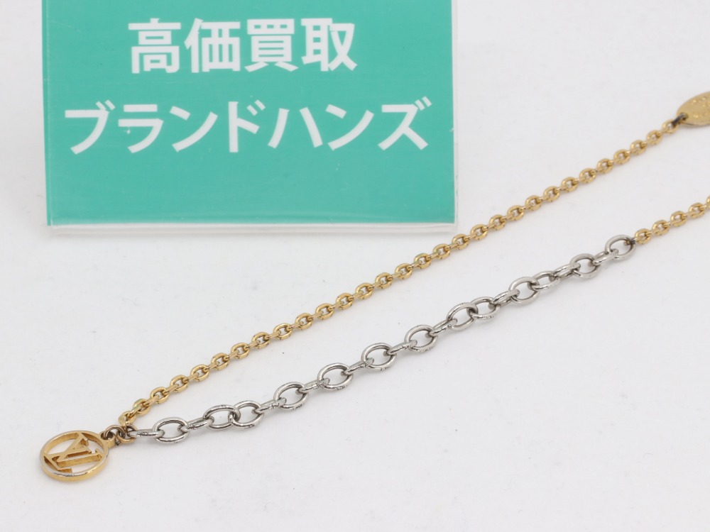 福島でルイヴィトンロゴマニアM68074ネックレスを買取しました