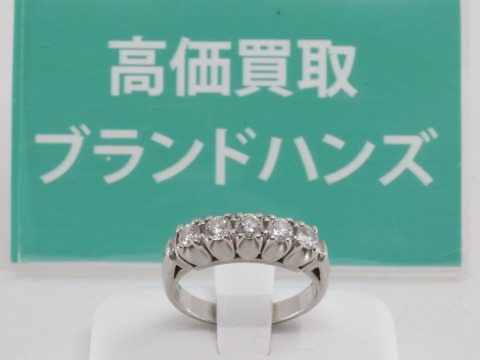 5PダイヤモンドリングPT900