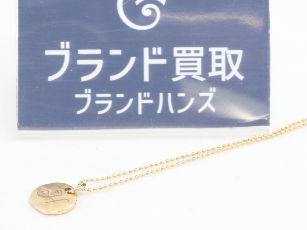 K10(10金)ネックレス全体