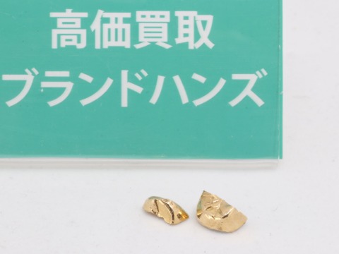 K14の含有率の金歯