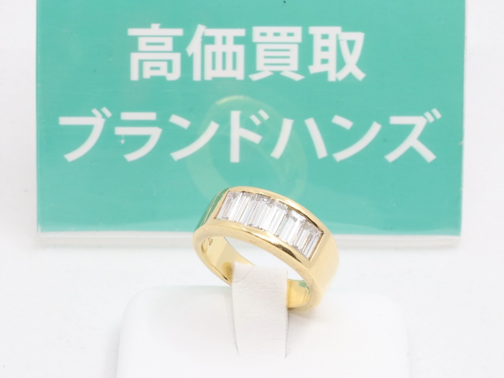 福島店でK18ダイヤリングを97,000円でお買取りしました！