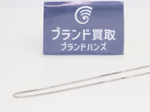 K18WGのネックレス4.2g