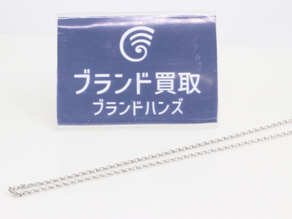 京都四条河原町でK18WGのネックレスを46,000円で買取しました