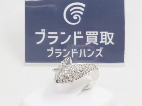 K18のダイヤリング